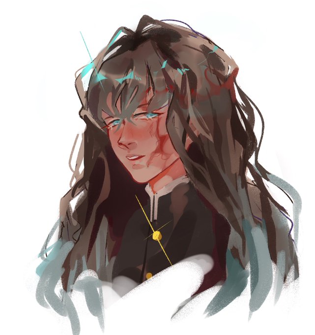 玲君laurさんがTwitterに投稿した時透無一郎(鬼滅の刃)のイラスト。