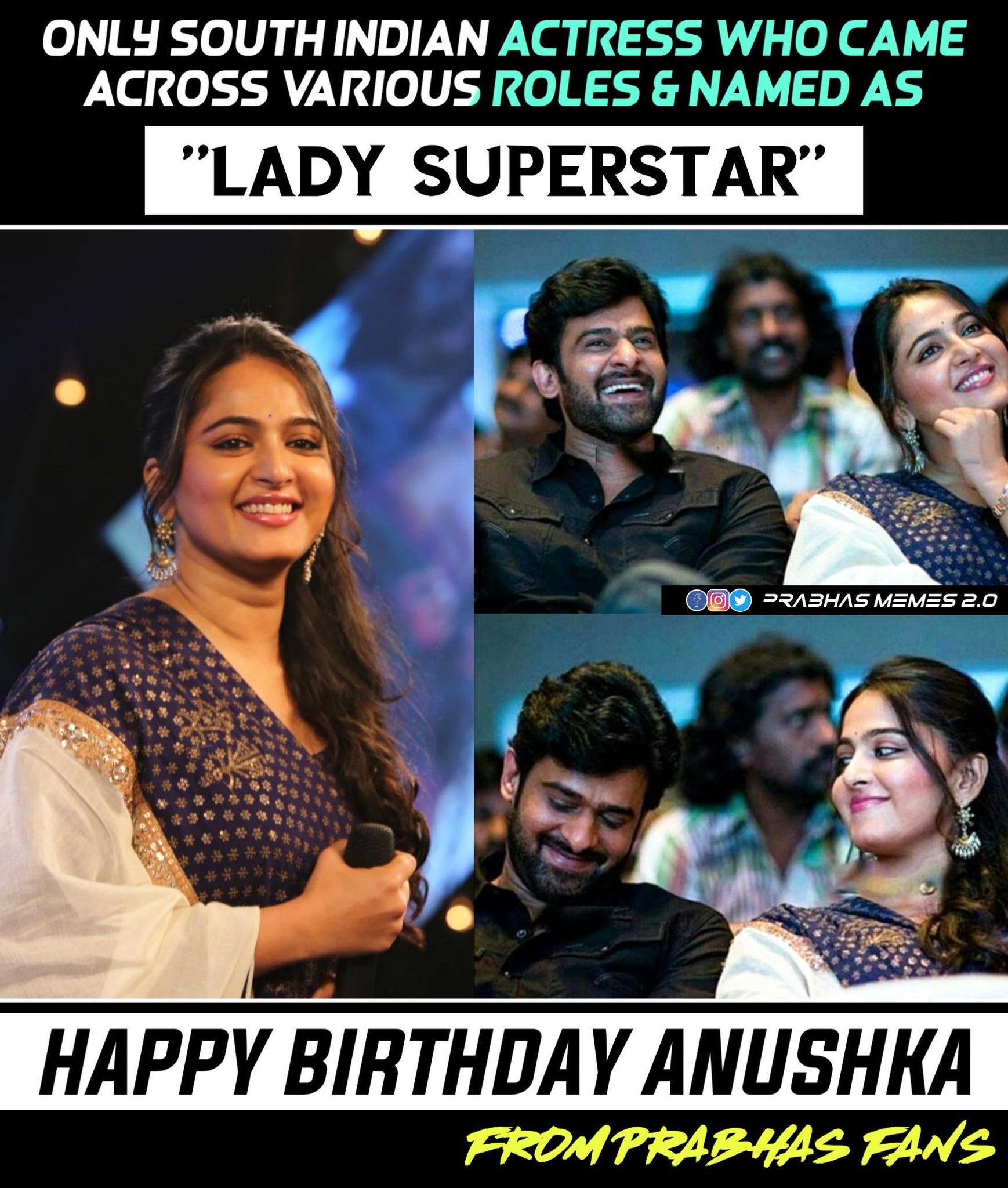 Happy birthday Anushka Shetty 