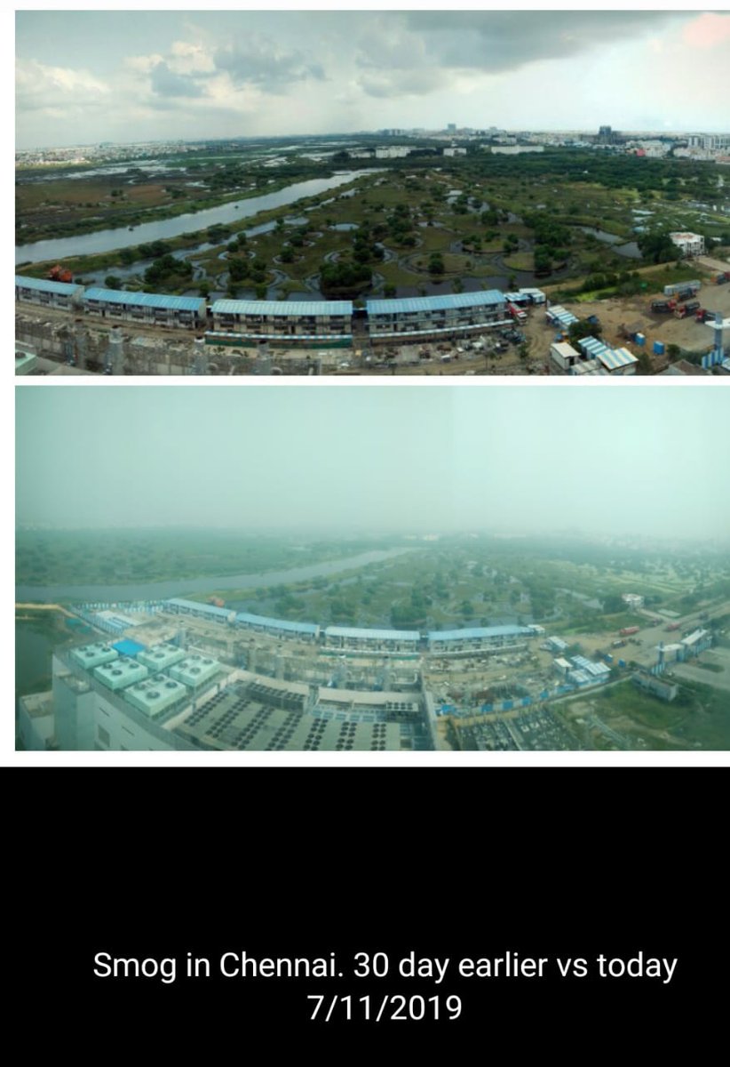 ygnakumar's tweet photo. #ChennaiSmog #ChennaiPollution #AirPollution #Smog https://t.co/RH9fhb5p33