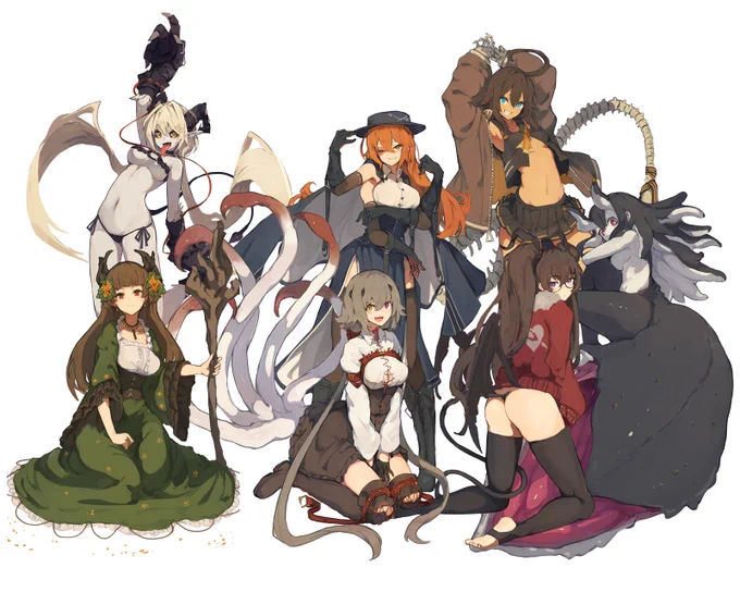暇さえあればキャラデザしてます #繋がらなくていいから俺のキャラデザを見てくれ 