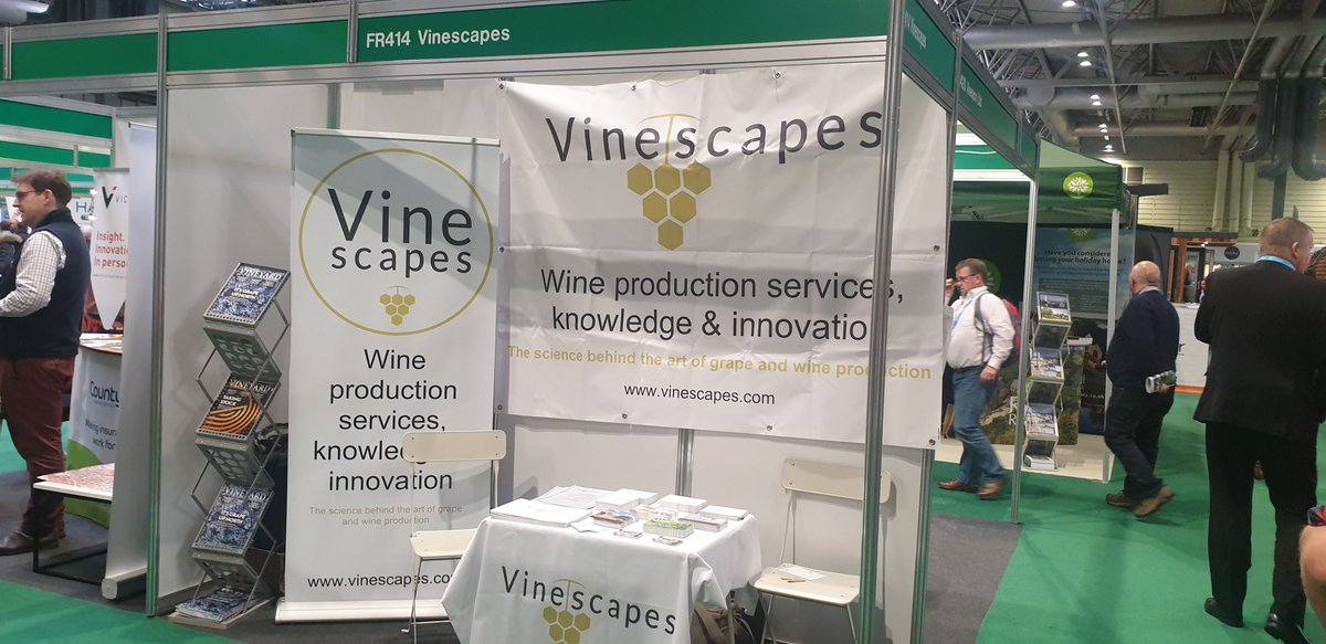 All set foy day 2 of #farmbiz - come and see us if you're looking to diversify your farm land 😊 Stand FR414