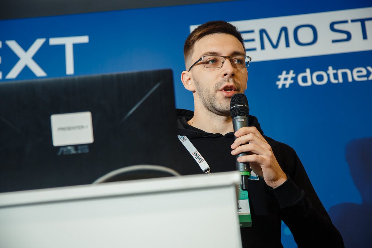 DotNextConf's tweet image. #dotnext Сергей Васильев из #pvsstudio рассказал о наиболее частых вопросах касаемо анализатора PVS-Studio, возникающих на конференциях: как попробовать, начать использовать, как встроить в CI и т.п.