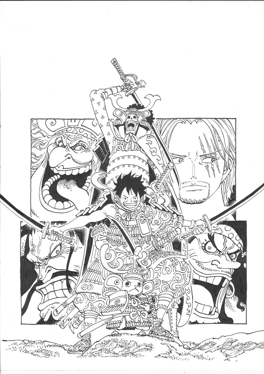The One Piece Podcast A Rough Illustration Of One Piece Volume 95 Cover