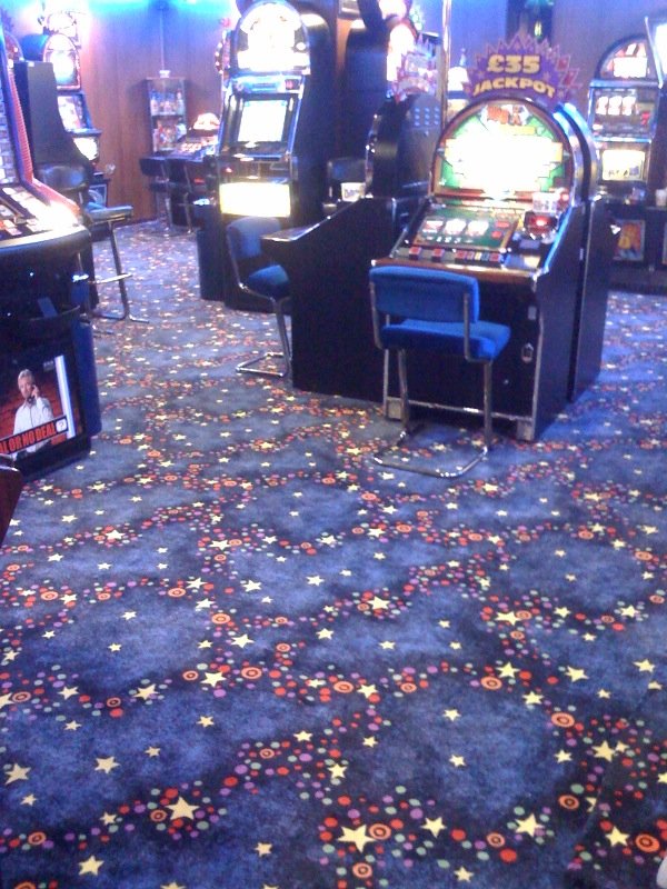 Here's a #besoke carpet from JHS for an amusement #arcade we did in 2009.  The #carpet design is timeless and would still look good today. #ThrowbackThursday Want to create your own?...........vist: jhscarpets.com/bespoke-carpets to find out more.