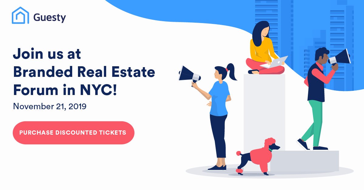 We're headed to the Branded Real Estate Forum in 2 weeks and guess what? We've got a discount code for you! 
Head to this link and add GUESTYVIP at checkout for 30% off your tickets! bit.ly/BREguesty

#Guesty #BREforum <a href="/lmbujarski/">Luke B</a>