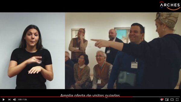 ARCHES_Madrid's tweet photo. Hoy presentamos los resultados de nuestro trabajo junto a los grupos de Londres, Viena y Oviedo.
@ArchesExploreUK @ArchesEU @Museo_Lazaro @educaTHYSSEN 
#accesibilidad #museosparatodos https://t.co/8K7ENSEQIw