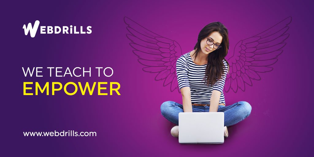 learn_webdrills's tweet image. Enroll with #webdrills for best #InformationTechnologyCourse in #India.
you will get: ✓ Experienced Faculty, ✓ Online Certification, ✓ 24*7 support, ✓ job assurance
Visit Us: webdrills.com