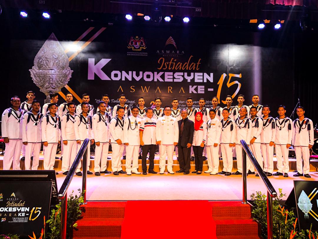 Majestic performance by PGM trainees of Diploma in Music ASWARA-TLDM at the ASWARA 15th Convocation Ceremony.

<a href="/tldm_rasmi/">Royal Malaysian Navy</a> 
@MPPL_TLDM 
<a href="/reza_azeranil63/">reza</a> 
<a href="/imtkhalid/">Khalid bin Jaafar</a>
<a href="/myagrosli/">Rosli Abd Ghani</a>
<a href="/jamaludinsairi/">Jamaludin Hj Sairi</a>