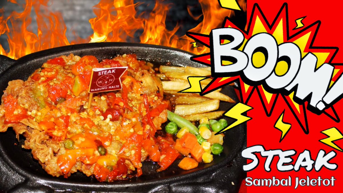 Shev_ovans's tweet image. Ada yang belum pernah nyoba?
Klik sekarang untuk Promonya food.grab.com/id/id/restaura… #GerakanBelanjaWarungTetangga #steakbandung #sambaljeletot