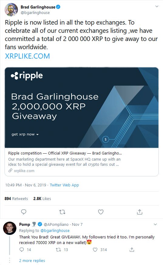 swells2048's tweet photo. @Ripple @interbank It's a perfect chance to multiply 😜 your investments!  
🤑  Meanwhile, everyone can get free #XRP 👍 https://t.co/2E6GCDVmxE