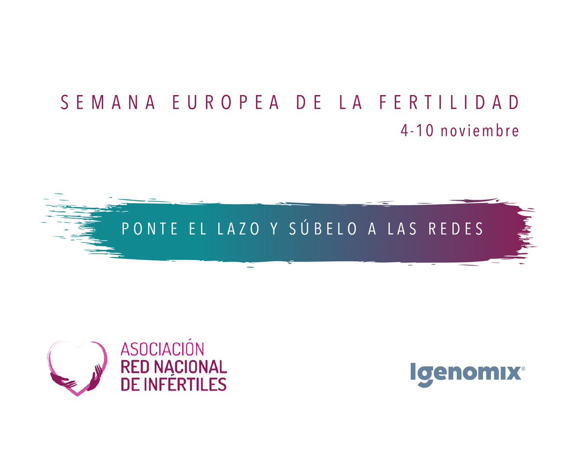 redinfertiles's tweet photo. #EnlazadosPorLaFertilidad junto a @igenomix en la #europeanfertilityweek2019
Ponte el lazo y únete a nosotras.
Hazte una foto y súbela a redes sociales.
Etiquétanos y no te olvides del # y de etiquetarnos!!
#dalevozalainfertilidad No te quedes callada. #infertilpandy https://t.co/oahq55Ok65