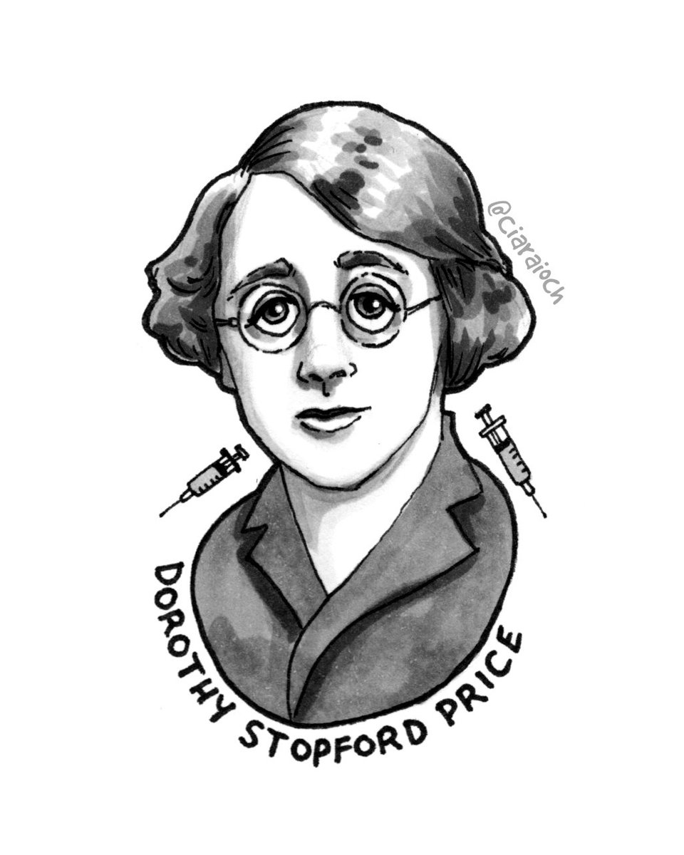  #MiniMná 7 is Dr. Dorothy Stopford Price. She pioneered the use of the BCG vaccine in Ireland which saved countless lives from TB, was nominated for a WHO award, clashed with the Church when trying to set up an Anti-Tuberculosis League, and taught first-aid to the IRA.  #Mnávember