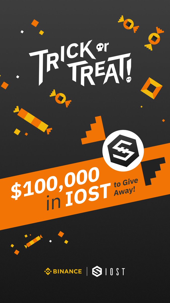 Brigitttane's tweet photo. Happy Halloween! Trade @IOStoken, $100,000 in $IOST to Give Away!
https://t.co/BLEO0lskHO https://t.co/SuOQb9xzyH
