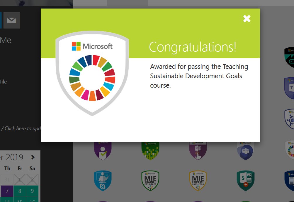 m966t's tweet image. كورس تعليم اهداف التنمية المستدامة ،
على مجتمع مايكروسوفت التعليمي 
preview.education.microsoft.com/en-us/course/7…
من اجمل الكورسات بالتعاون مع اليونسيف و الامم المتحدة و World’s Largest Lesson