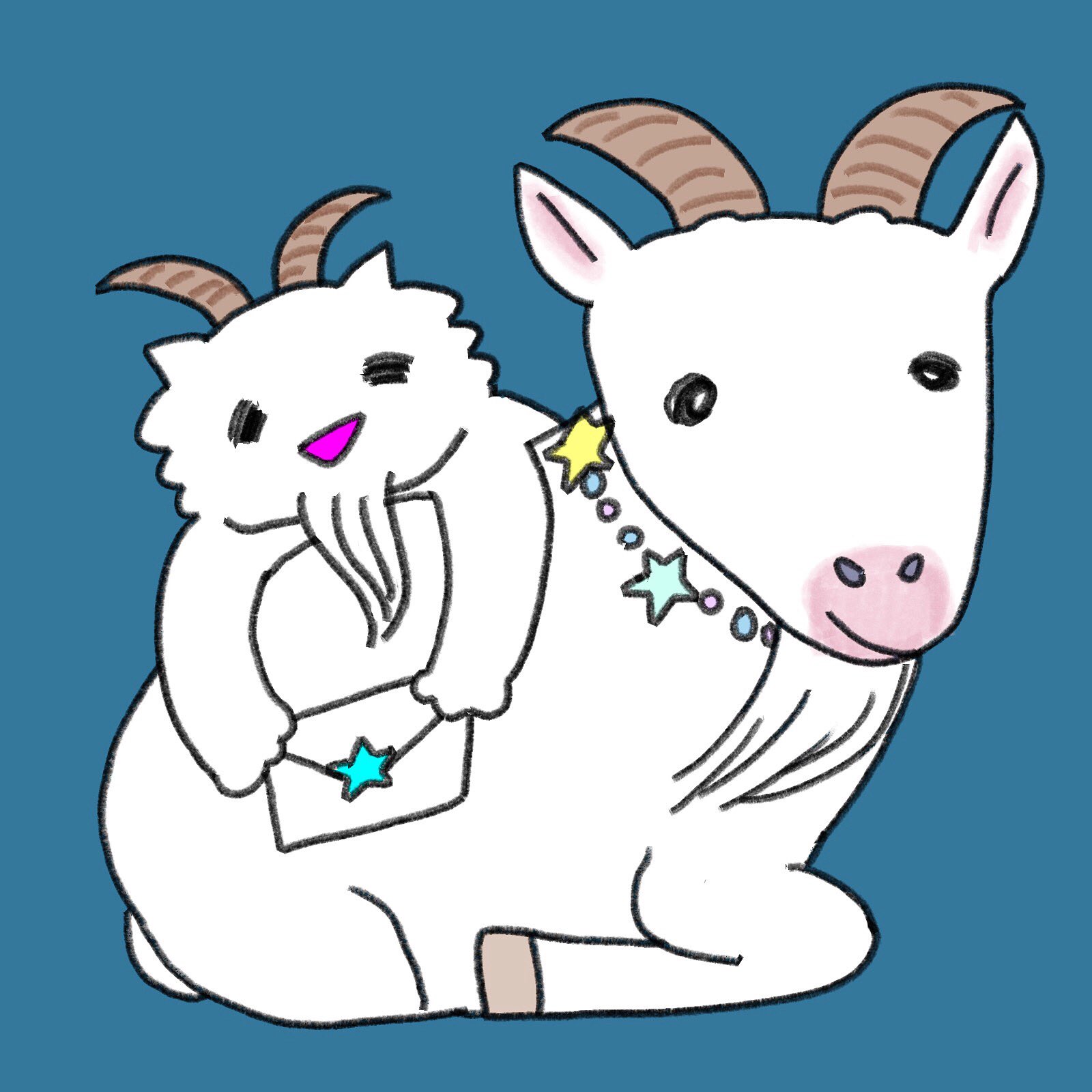 やぎのイラスト Twitter Search Twitter