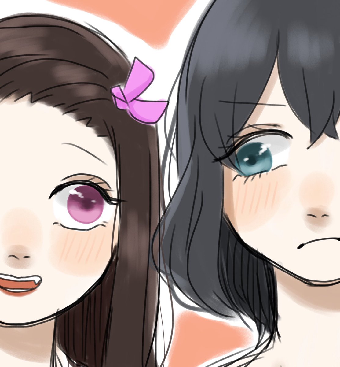 らくがき
いのすけとねずこ