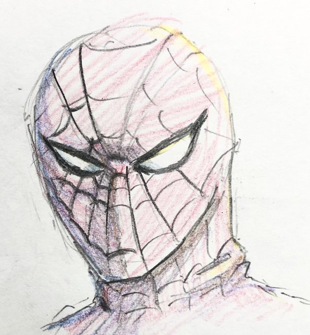 スパイダーマンのtwitterイラスト検索結果 古い順