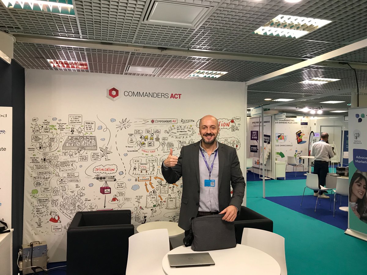 👉🏻 Deuxième jour des #CRMMmeetings pour la team <a href="/CommandersAct/">CommandersAct</a> ! Venez nous voir au stand B11 !