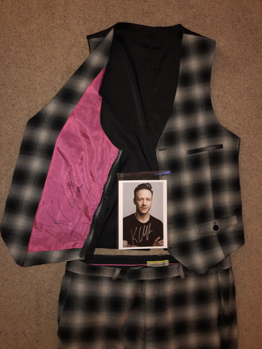 Lucy (@lucy_clarke7) on Twitter photo What a true gentleman, Kevin Clifton has donated this beautiful suit, worn and signed by him, for the silent auction <a href="/carsonmcdowell/">Carson McDowell</a> strictly event next week <a href="/LaMonHotel/">La Mon</a> - raising funds for <a href="/CancerFundChild/">Cancer Fund for Children</a> Fancy bidding- click here bit.ly/33msVnB What a true gentleman, Kevin Clifton has donated this beautiful suit, worn and signed by him, for the silent auction <a href="/carsonmcdowell/">Carson McDowell</a> strictly event next week <a href="/LaMonHotel/">La Mon</a> - raising funds for <a href="/CancerFundChild/">Cancer Fund for Children</a> Fancy bidding- click here bit.ly/33msVnB