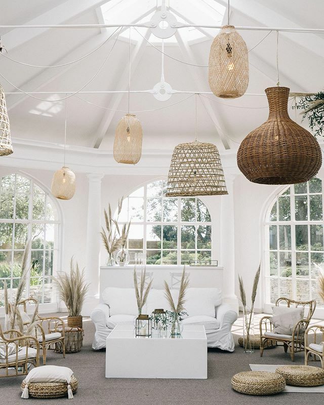 Our rattan inspired capsule collection of furniture, soft furnishings, hanging lanterns and styling items, perfect to create a laid back, stylish boho vibe. The very beautiful fresh, white background of @penncastle is perfect for this look with the sea f… ift.tt/2qA6IDJ