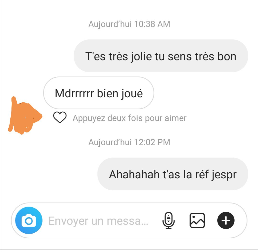 Bon ça s'enclenche déjà elle m'a pas bloqué parcque C un vieux compte mdrrr hate de lui détruire le cœur