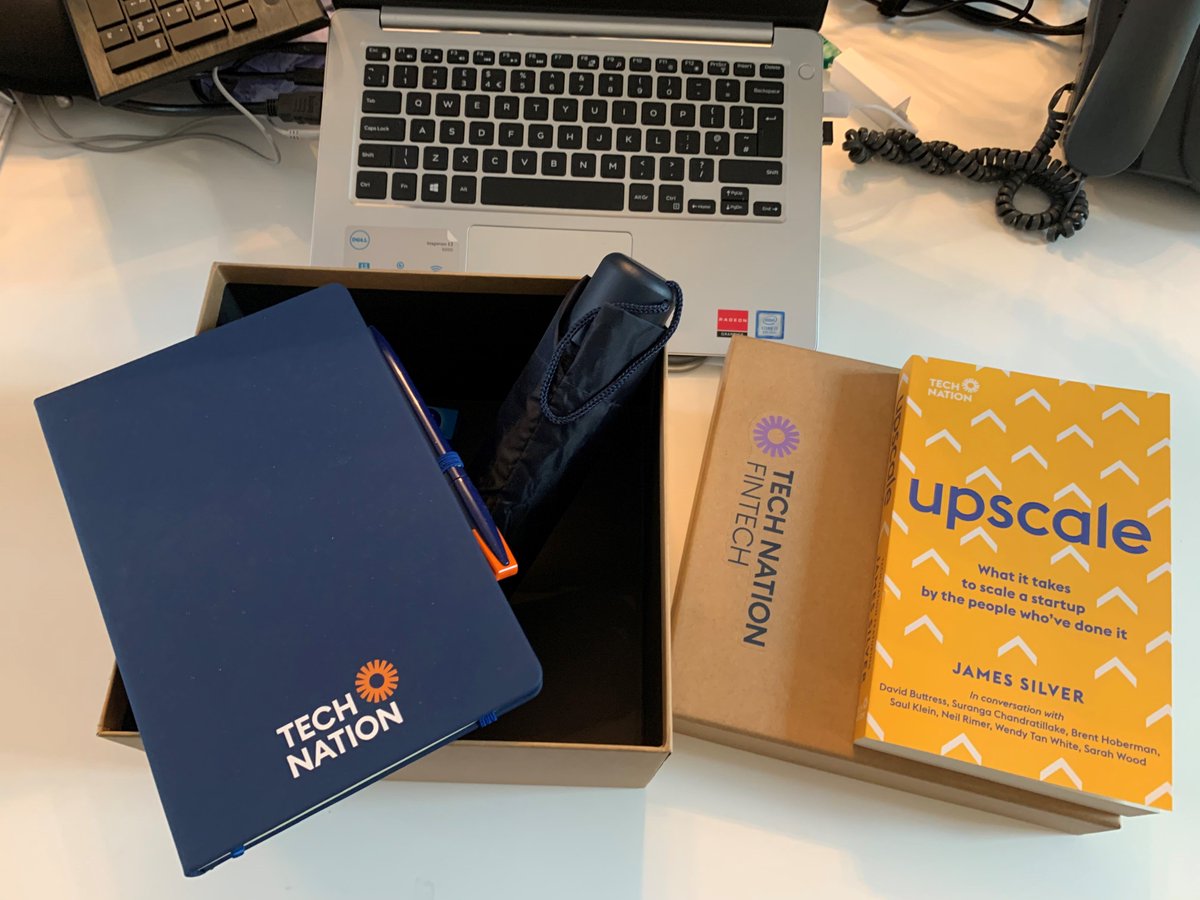 PrimaryBid's tweet image. Look what we received this morning. Thank you @TechNation, this a good way to start the day😃
Happy #ThursdayMotivation! 

#TechNationFintech