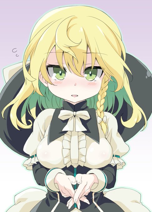 ついイラっとして魔理沙に乳を盛る 