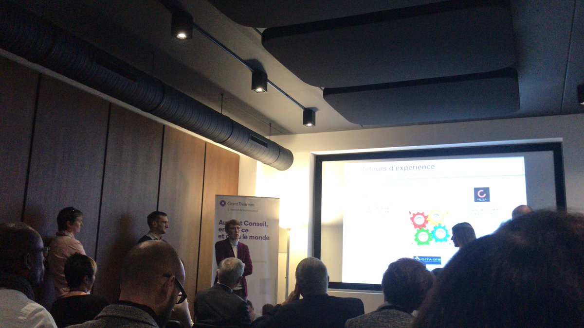 RibesEmmanuel's tweet image. La société Naos nous présente son retour d’expérience concernant la dématérialisation à la matinale @GrantThorntonFr  Aix en Provence