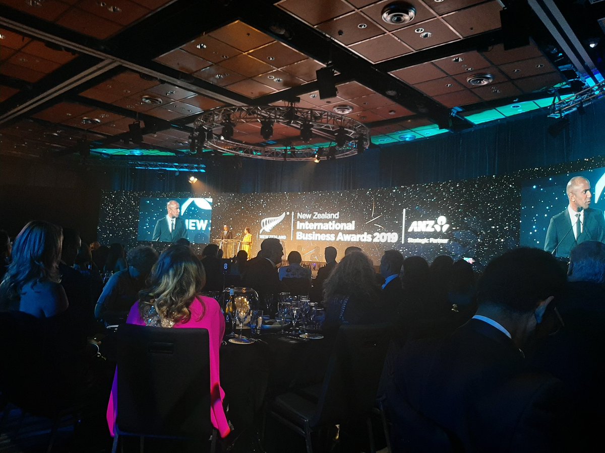 It has been a brilliant night at the New Zealand International Business Awards. Congratulations to all involved!