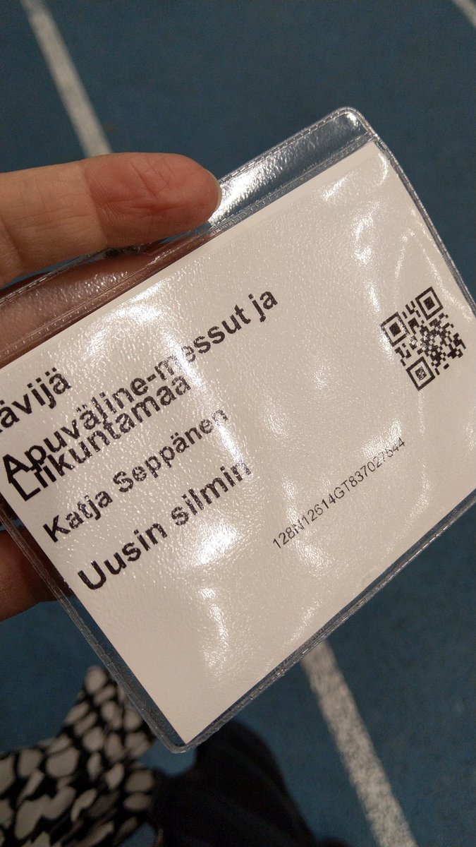 Isokat's tweet photo. Ensimmäinen haaste ylitetty - kävijäkortti on kotelossa 👍 https://t.co/aOt6mY05bq