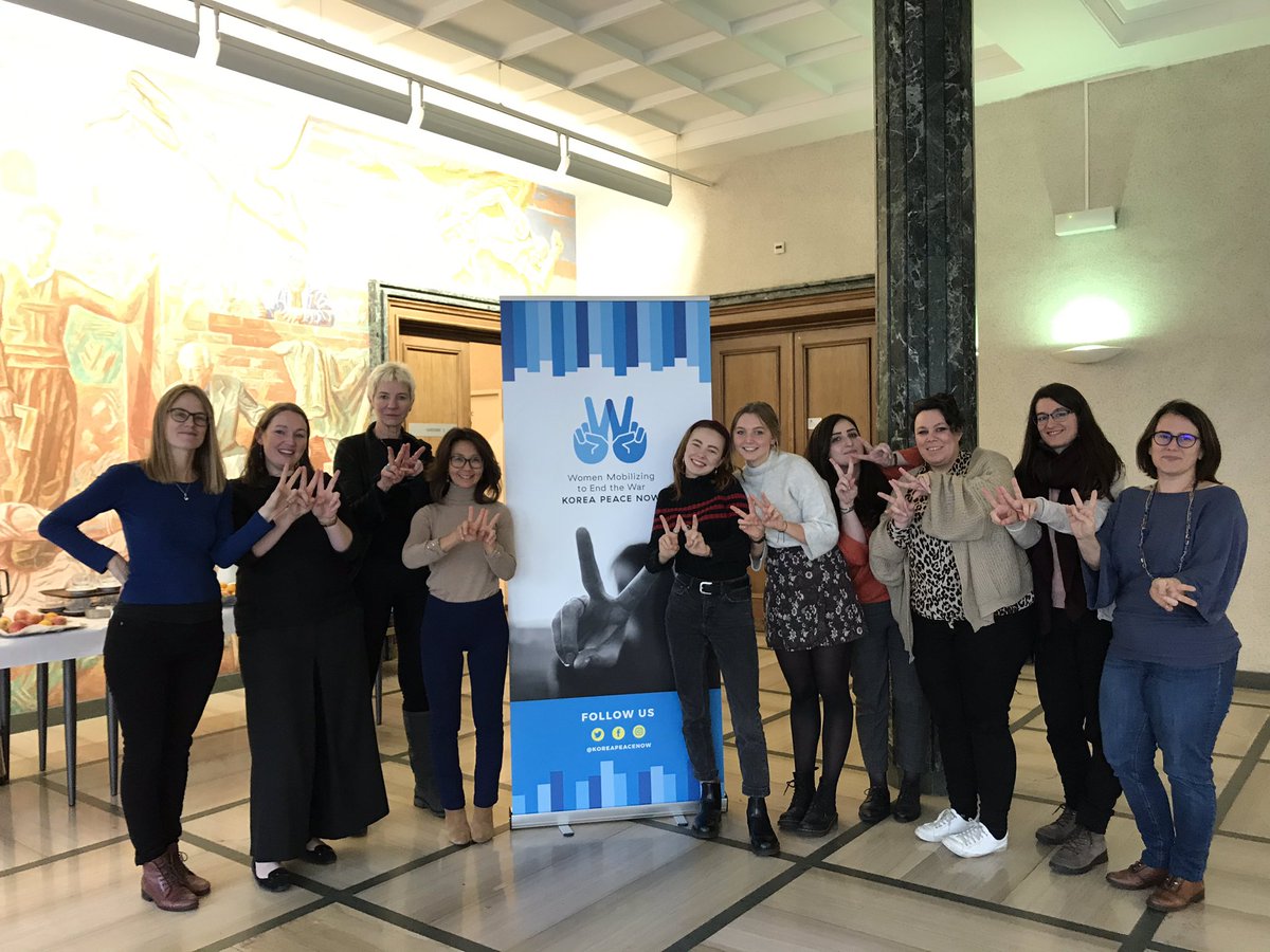 An impactful trip to Geneva w/authors of new sanctions report Suzy Kim @DrKevinGray Ewa Eriksson. We met with Missions, Ambassadors, UN officials, media. The overwhelming response was that the report was EXCELLENT and widely circulating. Lift sanctions to save NK lives. ❤️<a href="/WILPF/">WILPF</a>