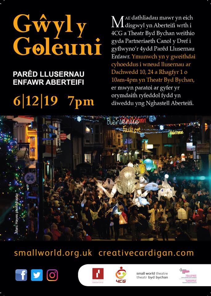 4cg2010's tweet image. The first of three lantern parade workshops is this Sunday from 10am and this years theme is Winter Circus ! So Circus animals, acrobats, clowns...... @CreativeCardi @theatrbydbychan @TNLComFundWales