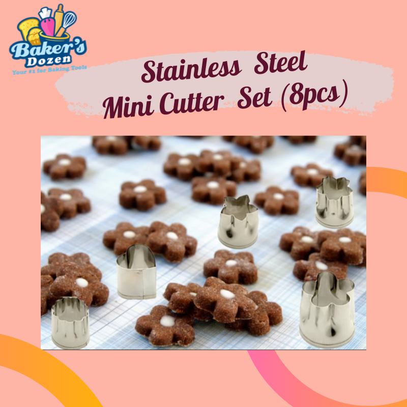 iBakersDozen's tweet photo. There’s a place in every kitchen where cooking will always be fun and that’s where you’ll find this 8-piece mini cutter set.Check this Stainless Steel Mini Cutter Set(8pcs) here: https://t.co/rOH4qNzFZi
#bakersdozen #bakingmaterials #bakingbusiness #bakingtools #bakingset https://t.co/RhAT4Livaa