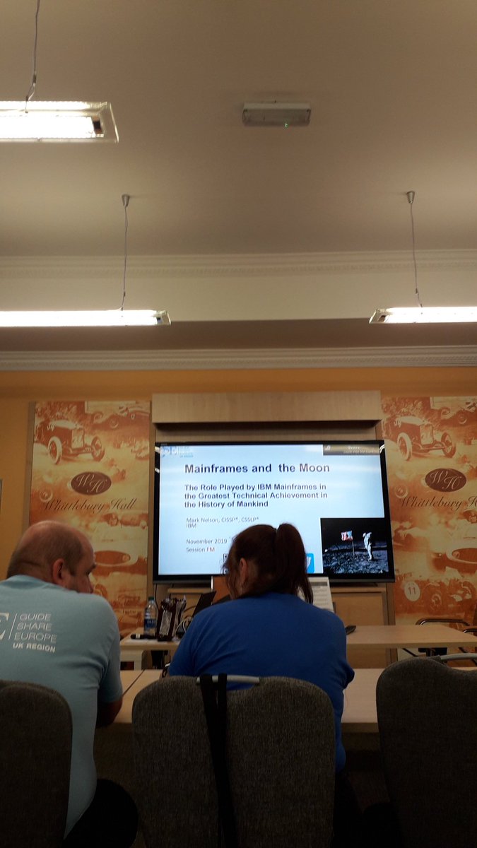 Looking forward to this Mainframe and the Moon talk. Should be very interesting. 😃 #GSEconf