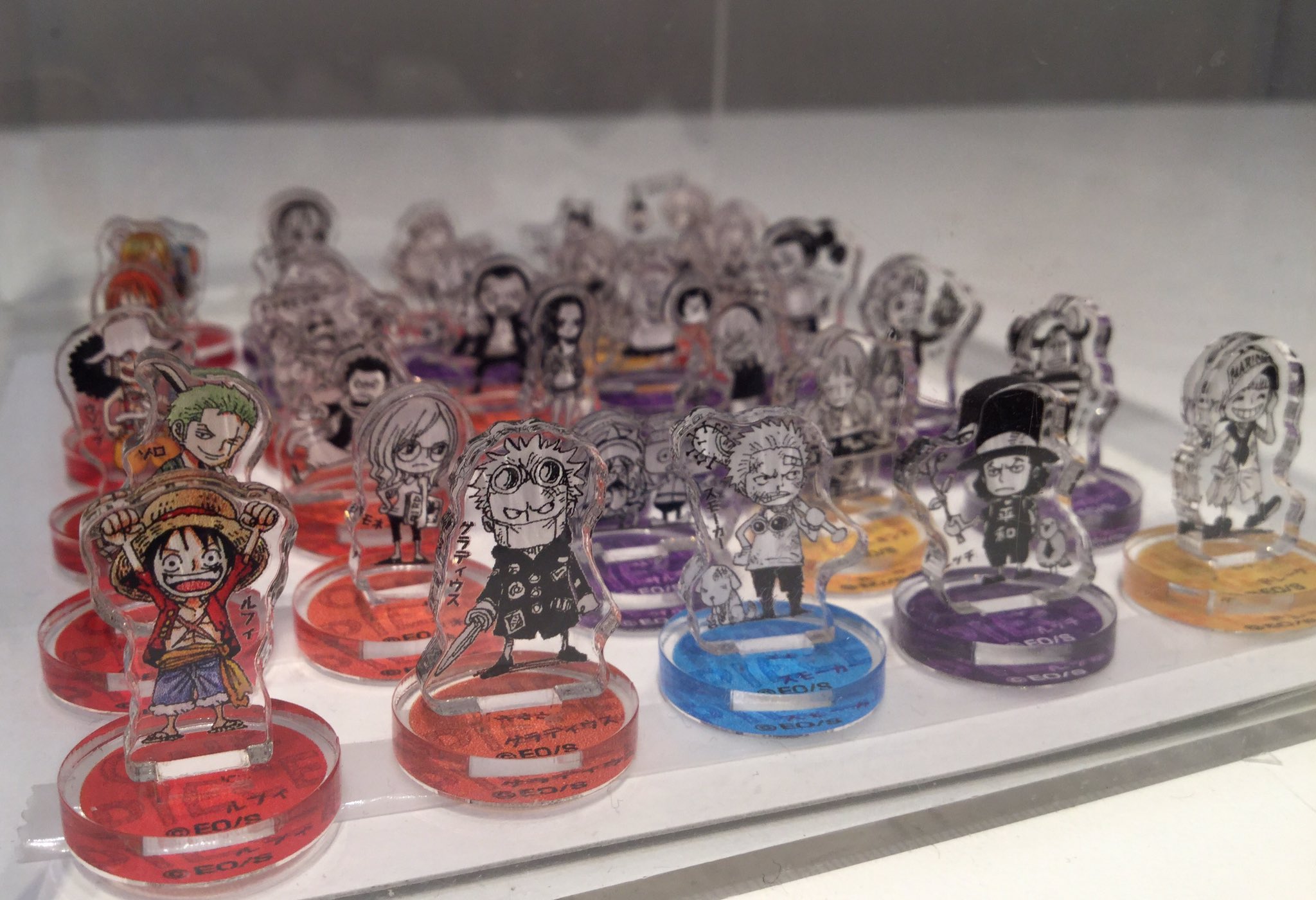 ワンピース アクリルプラーク ジャンプショップ 景品 ONE PIECE