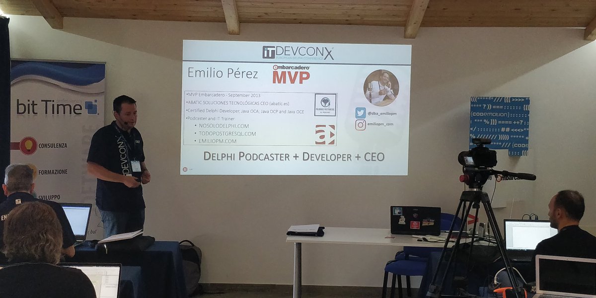 danieleteti's tweet image. Emilio is talking about #loggerpro at #itdevconx
@NoSoloDelphi @abaticst