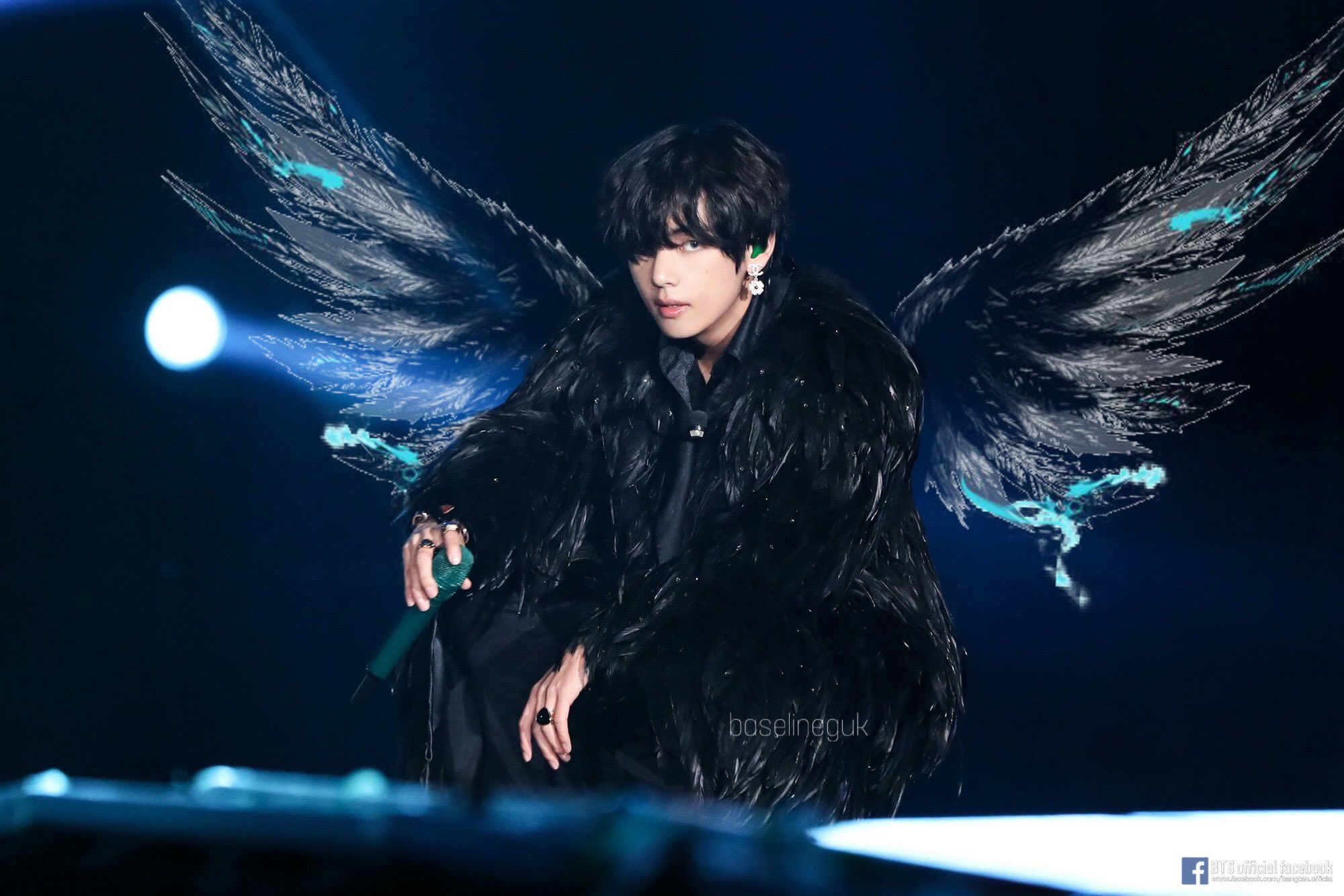 ic: BTS V performing song 'Singularity'