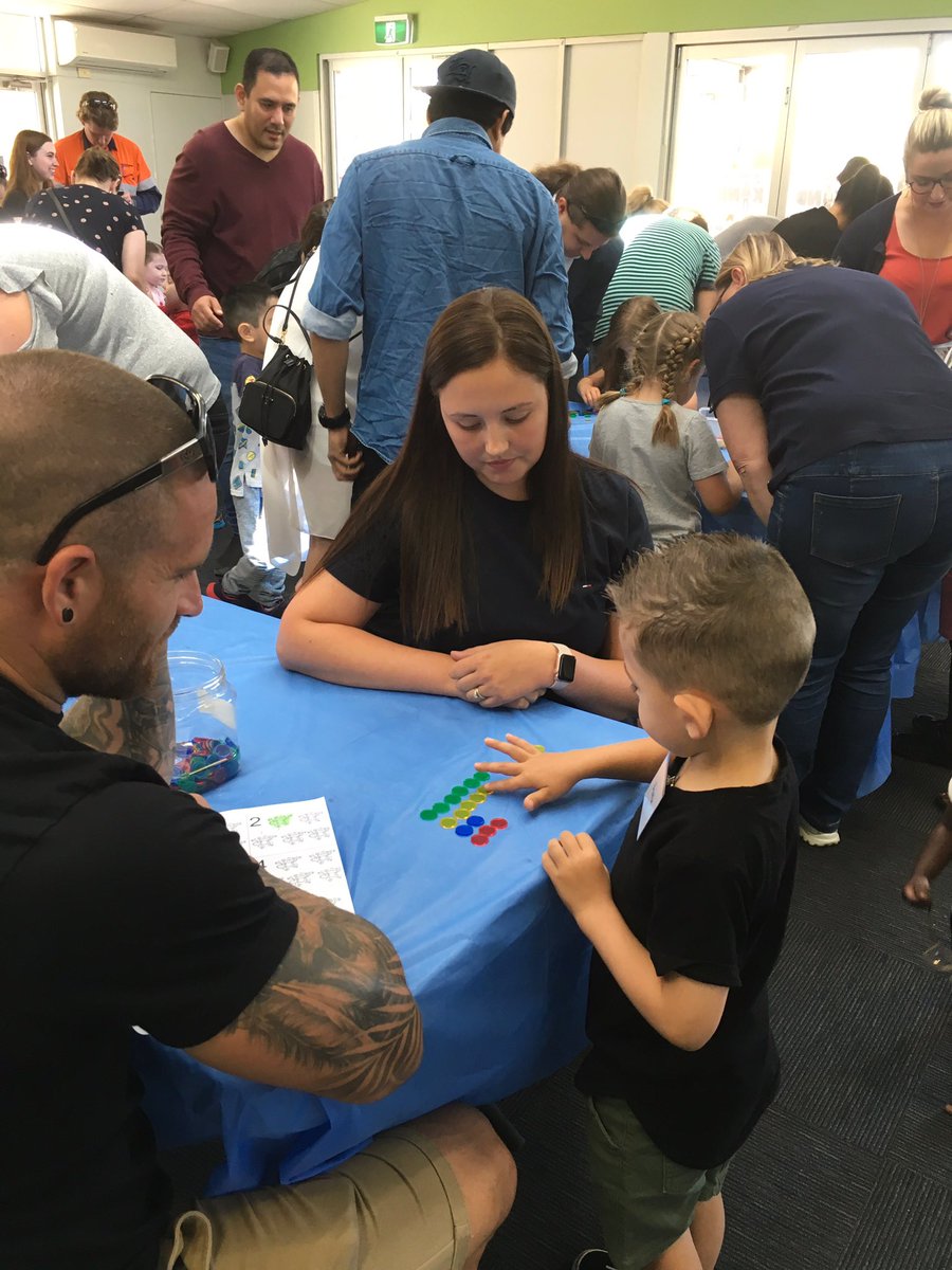NadineMeredith's tweet image. Maths is so fun! Especially when you get to do it together with your family. Look at Kinder 2020 students @stjosephskwood playing 'handfuls' with their parents at Kinder Orientation yesterday! 👍🏼@NumeracyNow @trishreilly6 @Lisa_Howell3 @abusuttil2 @CatholicEdParra