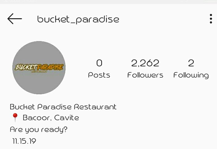 TeamLoveTrends1's tweet photo. Are you ready? 
save the date..😍
11-15-19..
follow nyo po Instagram account ng knilang resto para laging updated😊😊😊
Bucket Paradise Restaurant
#TeamLove
Let's go! https://t.co/gTwmAQnl0A