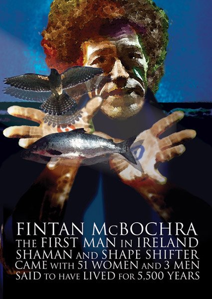 The Salmon of Knowledge (bradán feasa) is sometimes confused with Fintan mac Bóchra, due to his ability to shape-shift into a salmon & his title, "The Wise"! In Irish mythology he was a seer who accompanied Noah's granddaughter Cessair to  #Ireland before Flood!  #FolkloreThursday