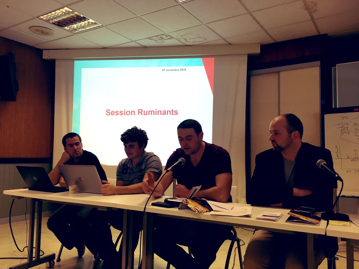 Clôture de 3 jours de travail sur les filières ruminants : réflexion sur la mise en place d’un outil de maintien de marge au profit des producteurs, du fonds carbone, du renouvellement des générations. Bravo à @jaSarthe et aux participants !