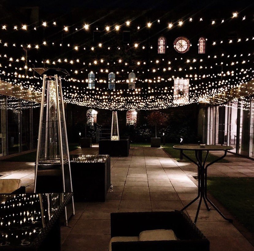 As the nights get darker our twinkly lights come to life ✨