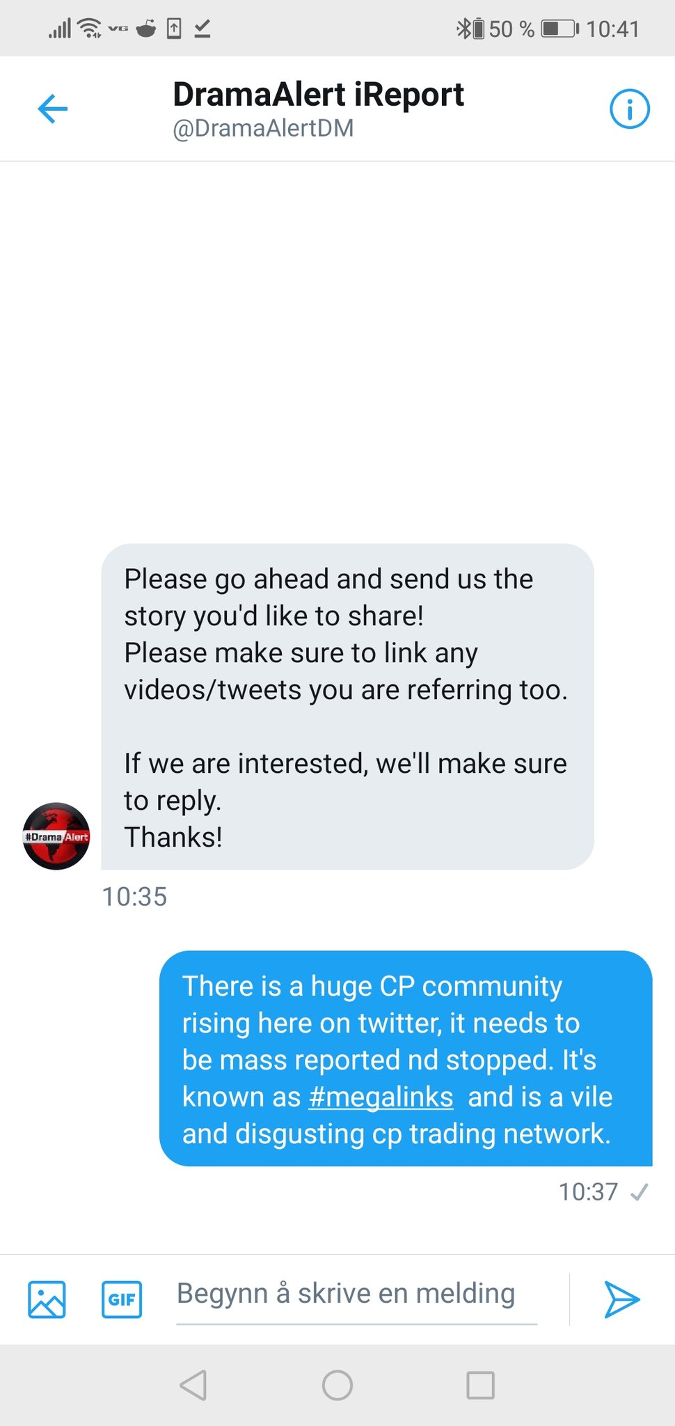 Detective Stewie ζ⃠ on X: There is a huge CP community rising here on  twitter, it needs to be mass reported nd stopped. It's known as #megalinks  and is a vile and