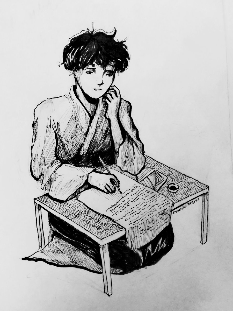 February 3, 1879

Viktor,

I dithered so long on just the opening to this letter, did you know that? Specifically, whether I should open with ‘Dear.’ Are you my dear?
 
- <a href="/thewalrus_said/">Tess @Novel!!!!</a> , archiveofourown.org/works/17290853 #yurionice