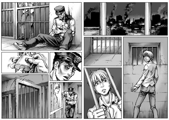 仕上げ作業中。ペンタブの時に比べてデリケートな挙動が出来てる(気がする。) 