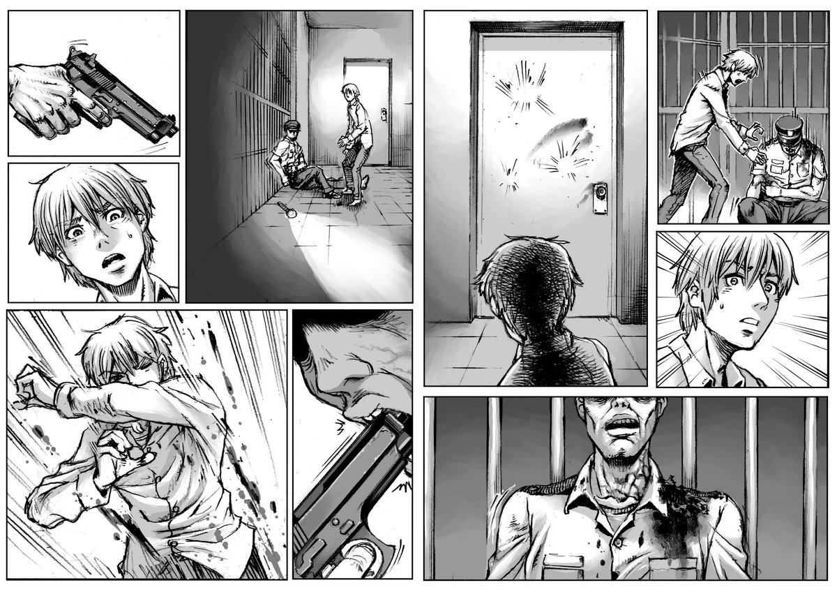 仕上げ作業中。ペンタブの時に比べてデリケートな挙動が出来てる(気がする。) 