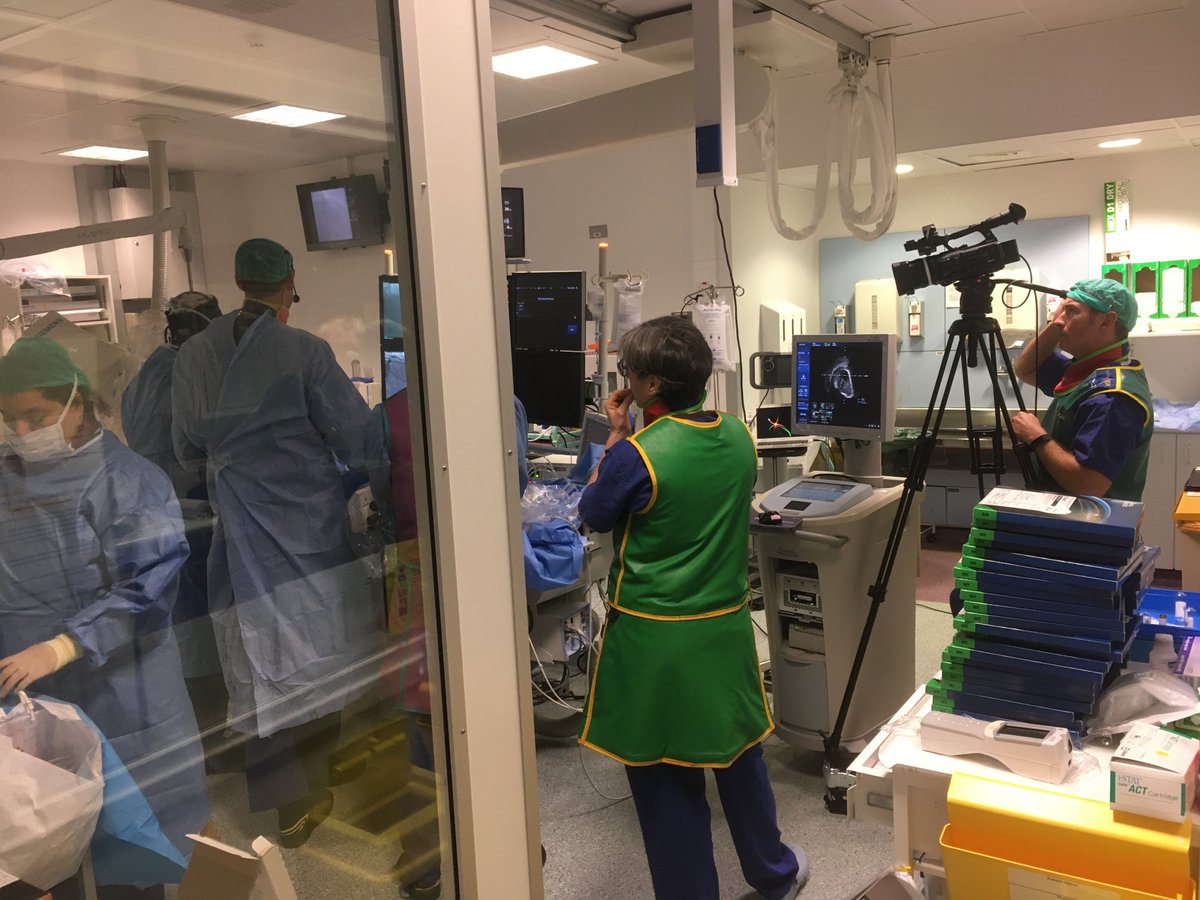 Fantastic to support live Boston Scientific teaching transmission to Munich from @OUHospitals over the last couple of days. Great training opportunity and demonstration of current medical practice.