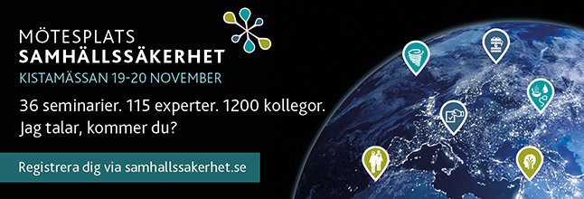 Den 20 november 11:15-12:15 pratar jag lokal robusthet på Mötesplats Samhällssäkerhet i Kista. Det lär bli en del biogas + kraftvärmens vikt för lokal leveranssäkerhet av el &amp; värme. Kom förbi och lyssna!