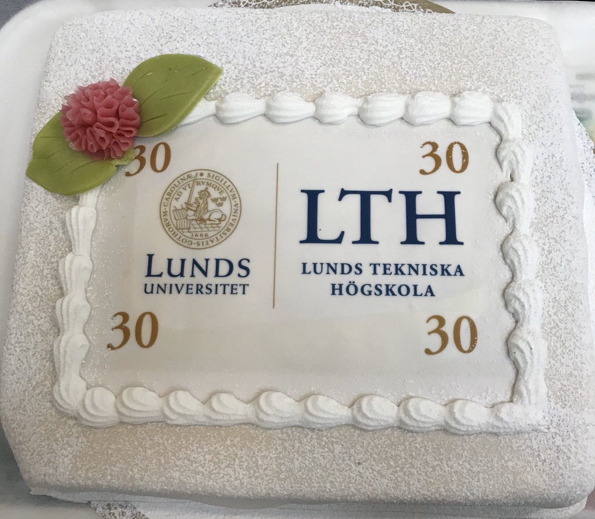 LTH Ingenjörshögskolan på Campus Helsingborg 30 år. Firas med tårtkalas 🎈🎉