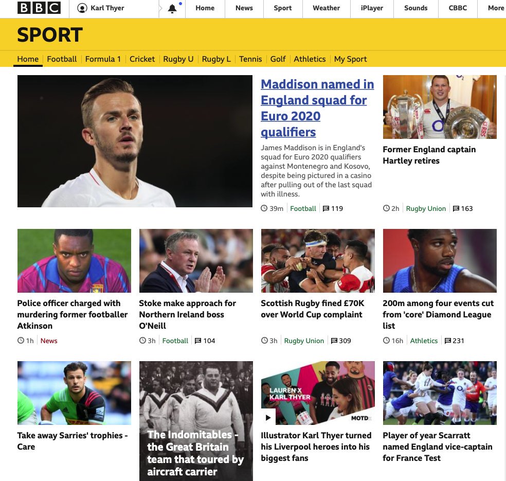 KarlThyer's tweet photo. Even made it onto the @BBCSport main page!!! absolutely CRAZY!!! Sooooo many nice comments really hard to reply to all individually! Massive thank you to all of you for your support! Means everything to me!! 🙌🏾❤️ https://t.co/8eJraaLzWj